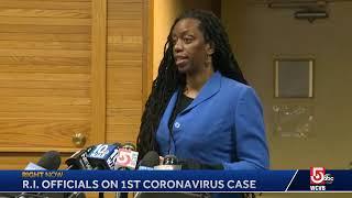 Rhode Island officials discuss state's first coronavirus case