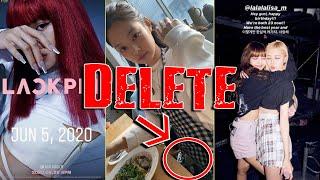 10 times BLACKPINK tried to delete their posts fast as they can but still slower than BLINKs