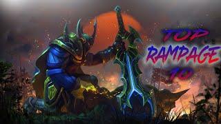 Dota 2 Top 10 Rampage part 10