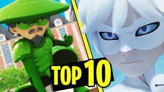 TOP 10 MELHORES EPISÓDIOS DE MIRACULOUS LADYBUG!!