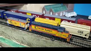 MODEL TRAINS My N Scale Top 10 Locomotives No 10  Atlas EMD SD35 Chessie System