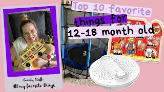 My top 10 favorite toys and tools for 12-18 month olds (Subtitulos en español)