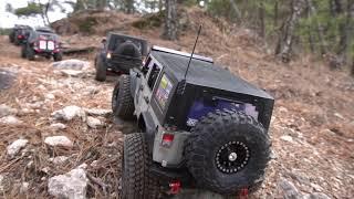 1/10 Scale Jeep Rubicon│Off Road Adventure│Going to the Summit