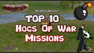 Top 10 Hogs Of War Missions | Classic Top 10's