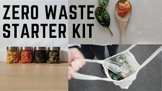 ZERO WASTE ESSENTIALS | Zero waste starter kit for beginners! 10 things to help you live sustainably