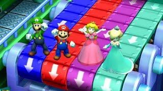 Mario Party The Top 100 MiniGames - Mario Vs Luigi Vs Peach Vs Rosalina (Master Cpu)