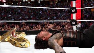 WWE 1 May 2020 - OMG Snake Attacks Roman Reigns And No One Save Him