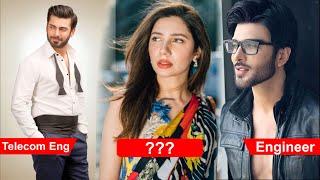 Top 10 Pakistani Drama Actors Education Exposed by Urdu Industry