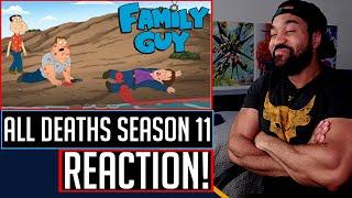 TRY NOT TO LAUGH - Family Guy All Deaths Season 11