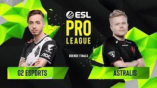 CS:GO - Astralis vs. G2 Esports [Dust2] Map 1 - Group B - ESL Pro League Season 10 Finals