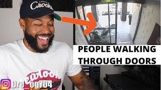 People Walking Into Glass Windows And Doors | Reaction