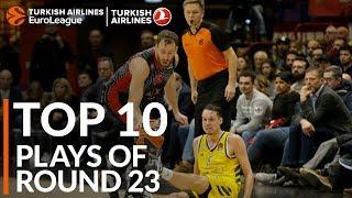 Turkish Airlines EuroLeague Regular Season Round 23 Top 10 Plays