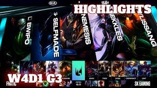 (Highlights) Fnatic vs SK Gaming | Week 4 Day 1 S10 LEC Summer 2020 | FNC vs SK W4D1