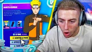 JE DÉCOUVRE NARUTO SUR FORTNITE ! 