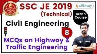 10:00 PM - SSC JE 2019-20 | Civil Engg. by Sandeep Jyani Sir | MCQs on Highway & Traffic Engineering