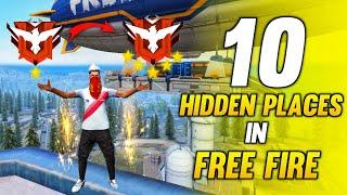 Top 10 Hidden Place In Free Fire | Secret Place In Bermuda2.0 | Dynamatic Gaming