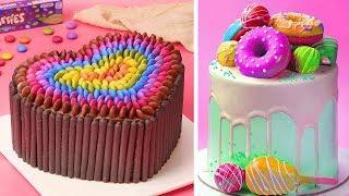 Top 10 Indulgent Colorful Cake Decorating Ideas | Amazing Chocolate Cake Decorating Recipes