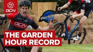 We Built A Velodrome! | GCN's Garden Hour Record