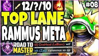 TOP LANE RAMMUS SEASON 10 META 