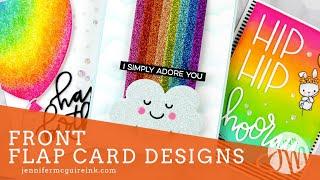 Front Flap Card Designs