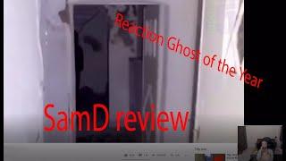 SamD.review - Reaction Top 10 SCARIEST Ghost Videos of the YEAR !