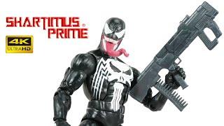 Marvel Legends Venomized Punisher 2018 Marvel Unlimited Plus Exclusive Action Figure Review