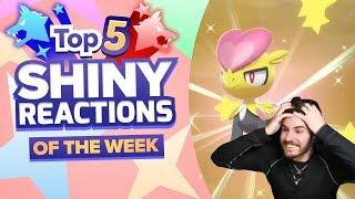 TOP 5 SHINY REACTIONS OF THE WEEK! EPIC REACTIONS Pokemon Sword and Shield Shiny Montage! Episode 16
