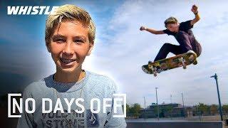 14-Year-Old INSANE Skateboard Prodigy | Lazer Crawford