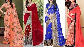 online Party Wear And Designer Saree Collection With New Online Saree Price || Very Cheap Rate Saree