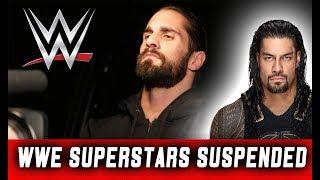 WWE SUSPENDS 2 Superstars for Policy Violation ! - ROMAN REIGNS Seth Rollins NEWS !