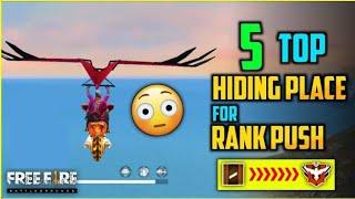 FREE FIRE - TOP 5 HIDING PLACE || MALAYALAM || #INSTAGAMER