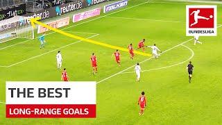 Top 10 Long-Range Goals 2020/21 ⚽ So Far – Sané, Bailey & More