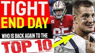 National Tight End Day 2020- Top 10 Tight Ends , George Kittle is not number1 !- Tight End Day nfl