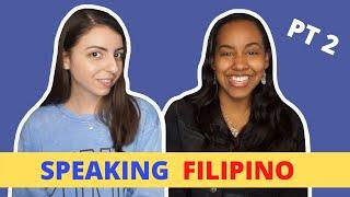 Americans Try Speaking Filipino! Pt 2