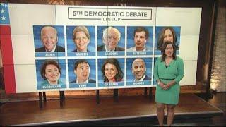 Top 10 Democratic candidates face-off today in Atlanta