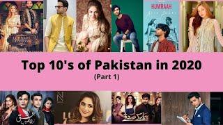 Top 10´s in Pakistan in 2020| Part 1|Actresses|Actors|Dramas|Songs|Singers|NewsDiaries