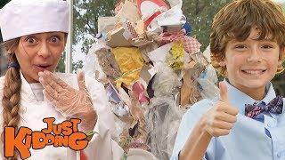 Broken Tables, Bad Dates, & Mountains of Garbage | Best of Just Kidding Pranks