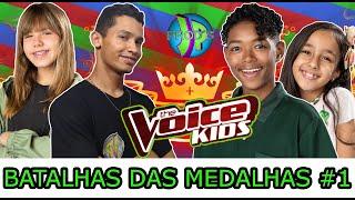 BATALHAS DAS MEDALHAS #1 THE VOICE KIDS BRASIL 2020  [ JP_PROD´S ] Giovana Aguilera, Kauê Penna .