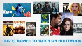 Top 10 movies _to watch_ on _Hollywood