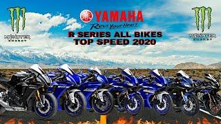 Yamaha R125 R15 R25 R3 R6 R1 R1M Top Speed 2020