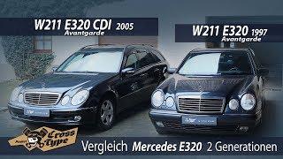 Vergleich Mercedes E320 2 Generationen E-Klasse W210 vs W211 -  Project CROSS TYPE