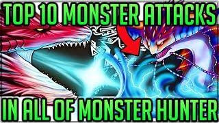 The Top 10 Monster Signature Attacks in All of Monster Hunter! (Discussion/Fun) #mhw #iceborne