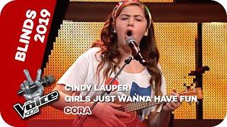 Cyndi Lauper - Girls Just Want To Have Fun (Cora) | Blind Auditions | The Voice Kids 2019 | SAT.1