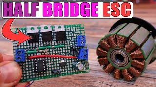 Half Bridge ESC | Less MOSFETs, but is this better? | Common Point Brushless Motor