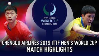 Ma Long vs Tomokazu Harimoto | 2019 ITTF Men's World Cup Highlights (1/2)