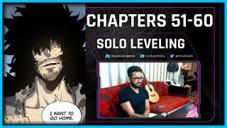 SUNG JIN WOO'S FATHER?! | SOLO LEVELING CHAPTERS 51-60 LIVE BLIND REACTION