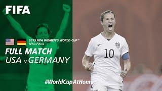 #WorldCupAtHome | USA v Germany (Canada 2015)