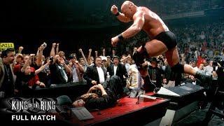 FULL MATCH - Stone Cold vs. Mr. McMahon & Shane McMahon – Ladder Match: WWE King of the Ring 1999