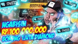 BORONG 1JT DIAMOND SENILAI RP 100.000.000!!!! - FREE FIRE INDONESIA