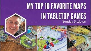 My Top 10 Favorite Maps in Tabletop Games